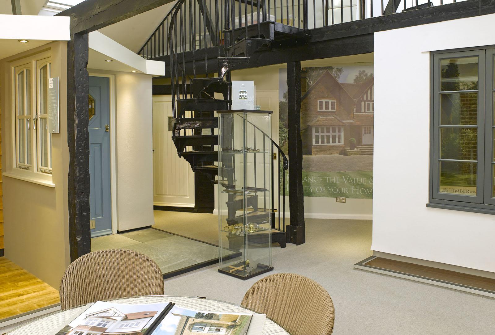 New windows and front doors Timber Windows Essex Showroom