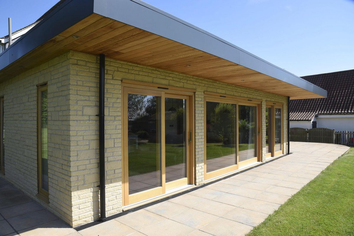 Contemporary Property with New Timber Sliding Patio Doors, Letwell, Rotherham