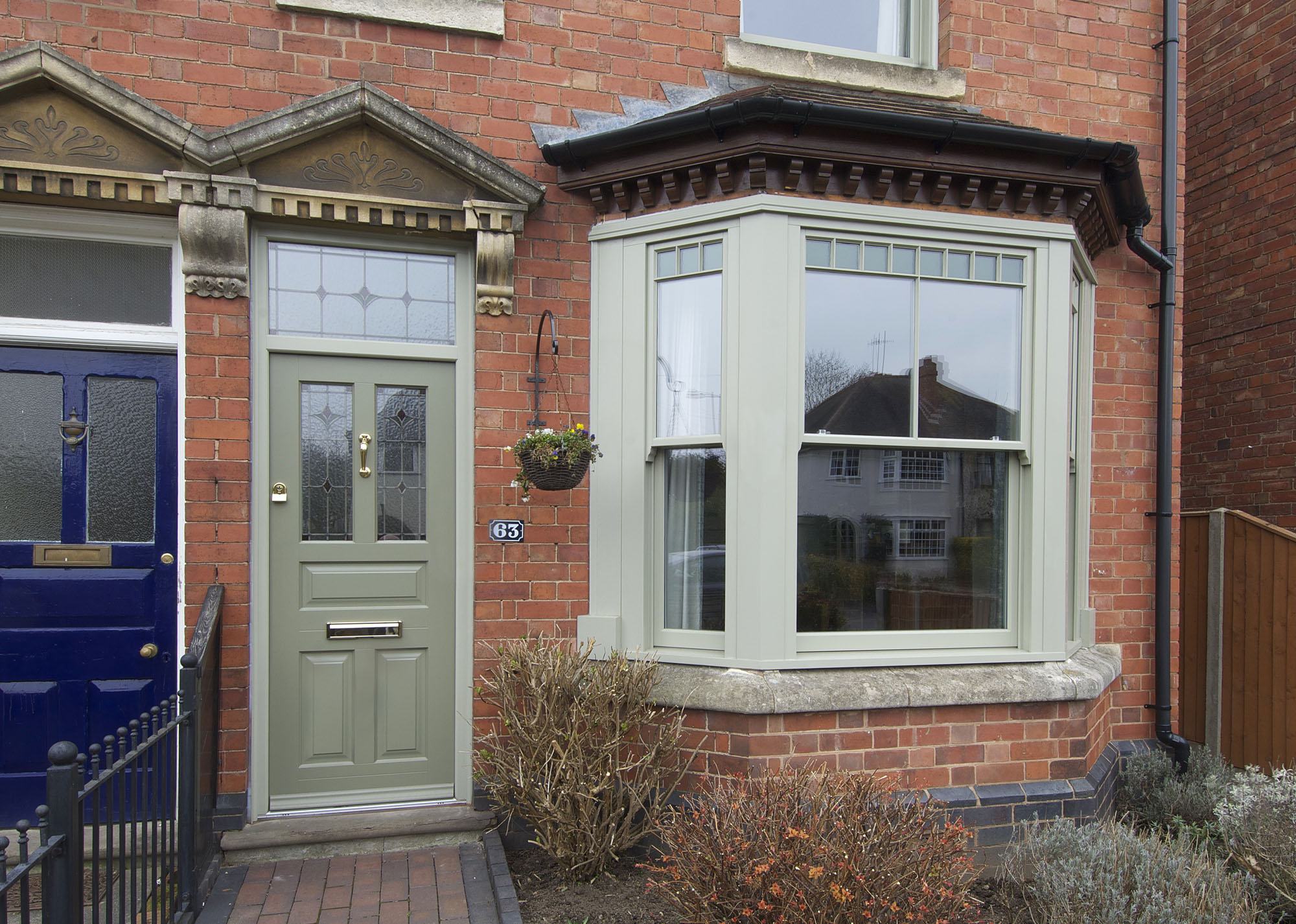 Timber Sash Windows Double Glazed Multi Layer Twist Warp Resistant Timber