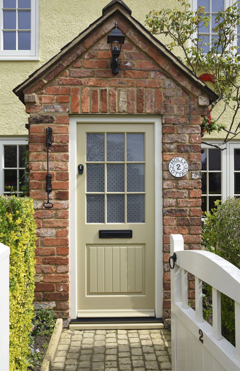 Double glazed and timber front door Northamptonshire