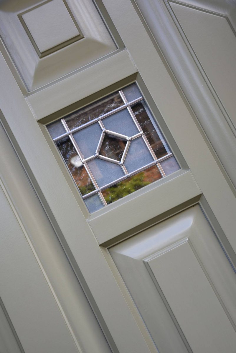 Timber entrance door Warwickshire