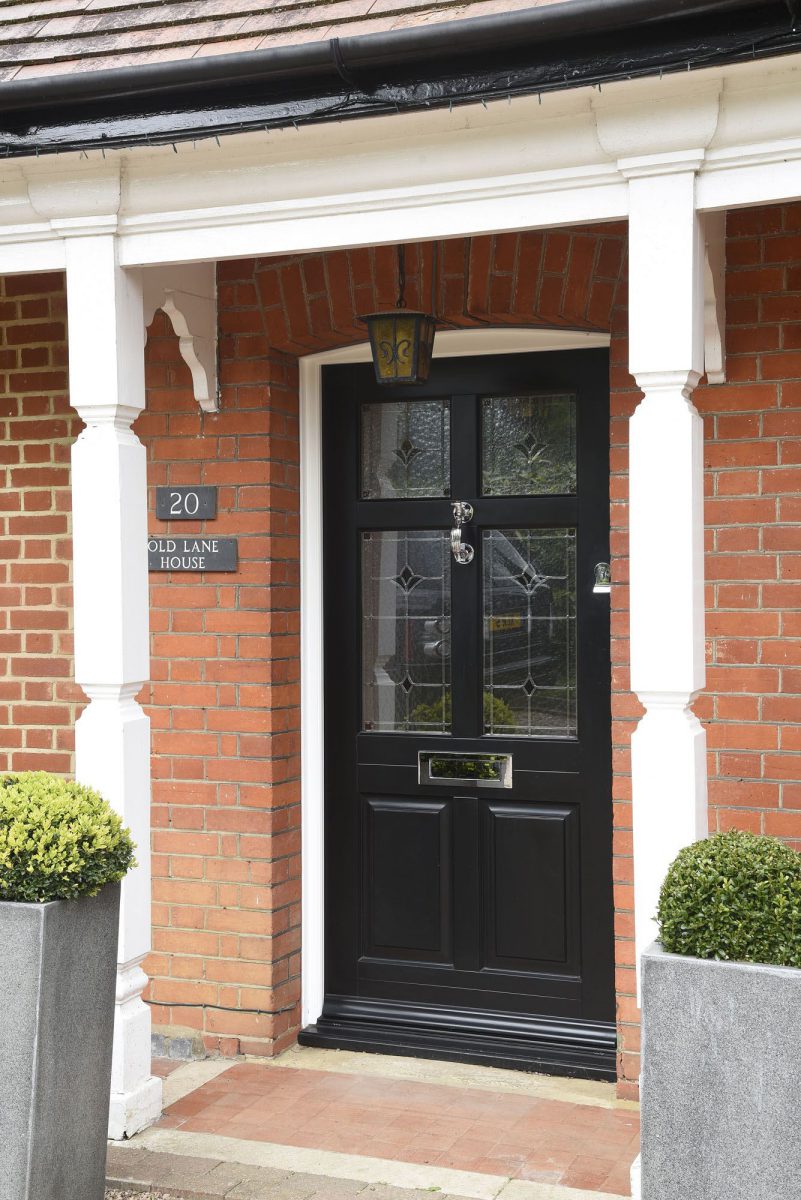 Double glazed and timber entrance door Hertfordshire