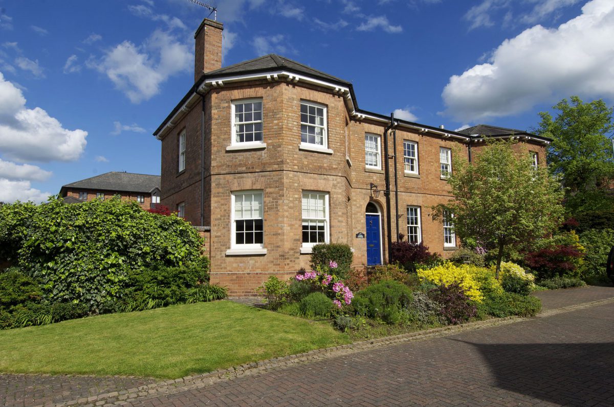 New timber sash windows