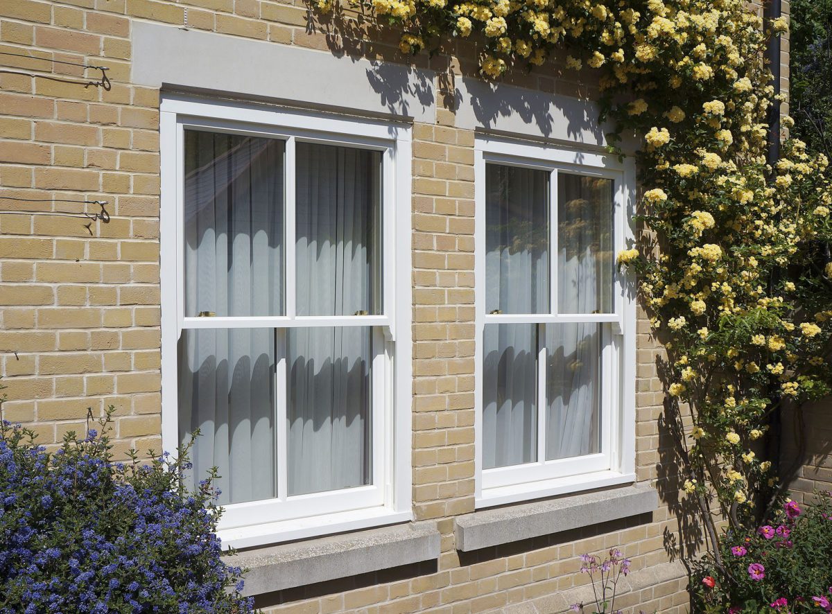 New double glazed timber sash windows Felixstowe