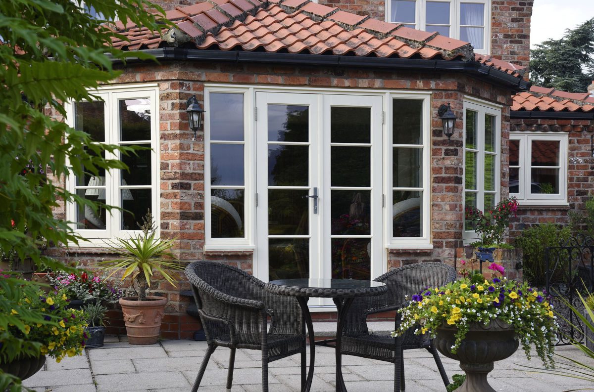 New Timber Double Glazed Patio Doors, York