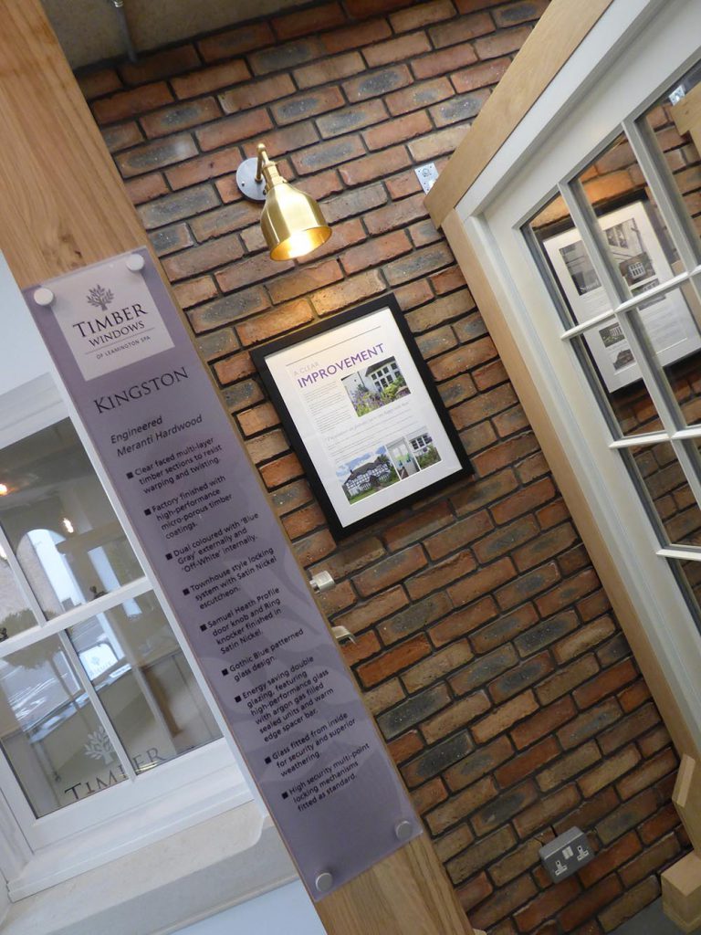 Double glazed Timber windows & doors Leamington Spa Showroom