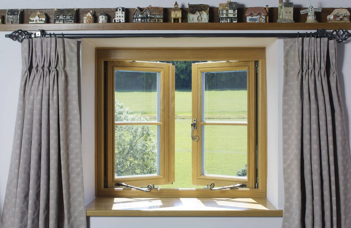 Double Glazed, Timber Casement Windows Interior View, Burpham
