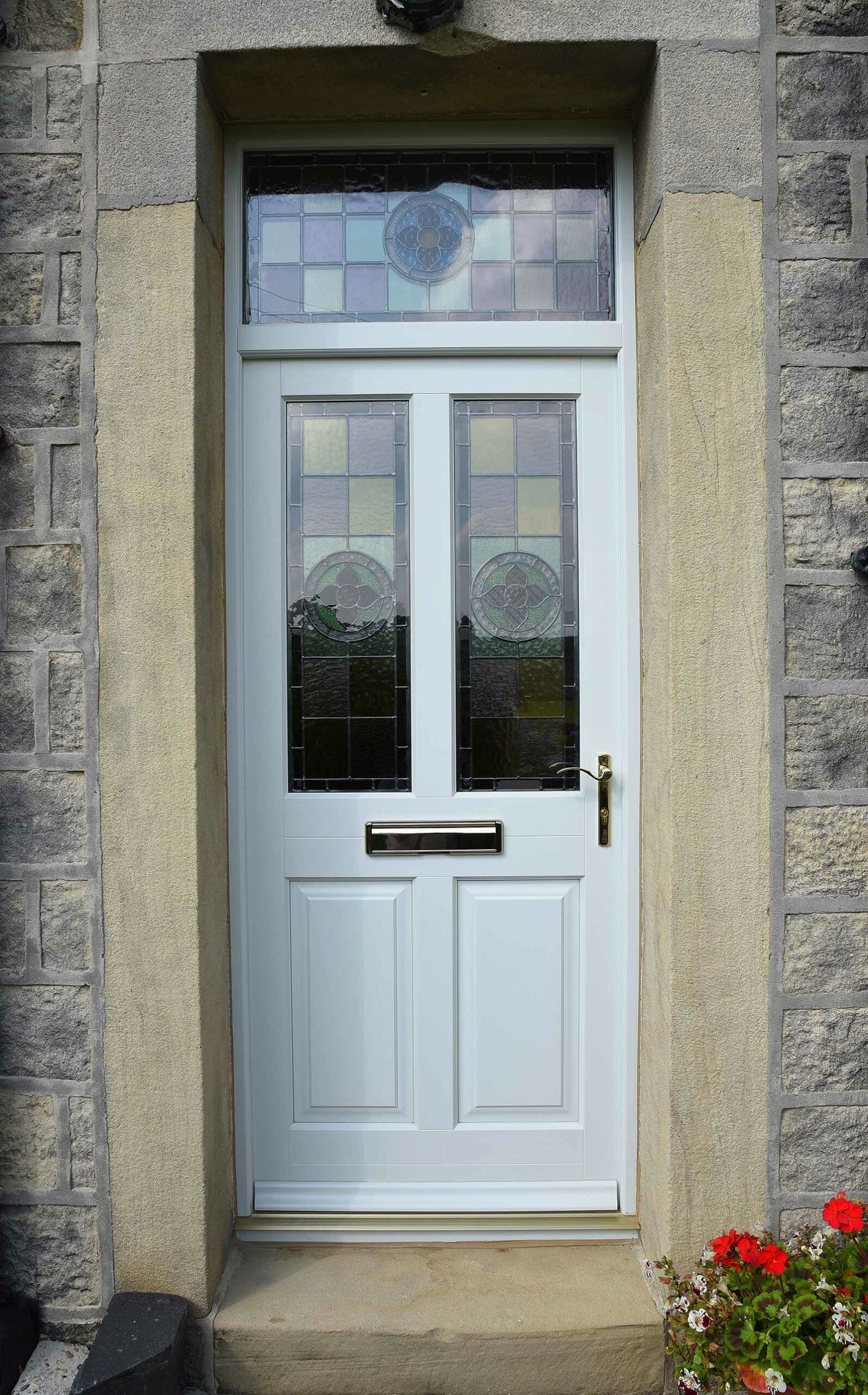 Case Study North Yorkshire Stained Glass Entrance Doors