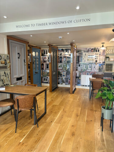 the timber windows of clifton showroom