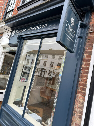 the timber windows of henley showroom