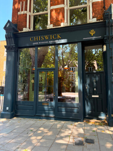 the chiswick sash windows and doors showroom
